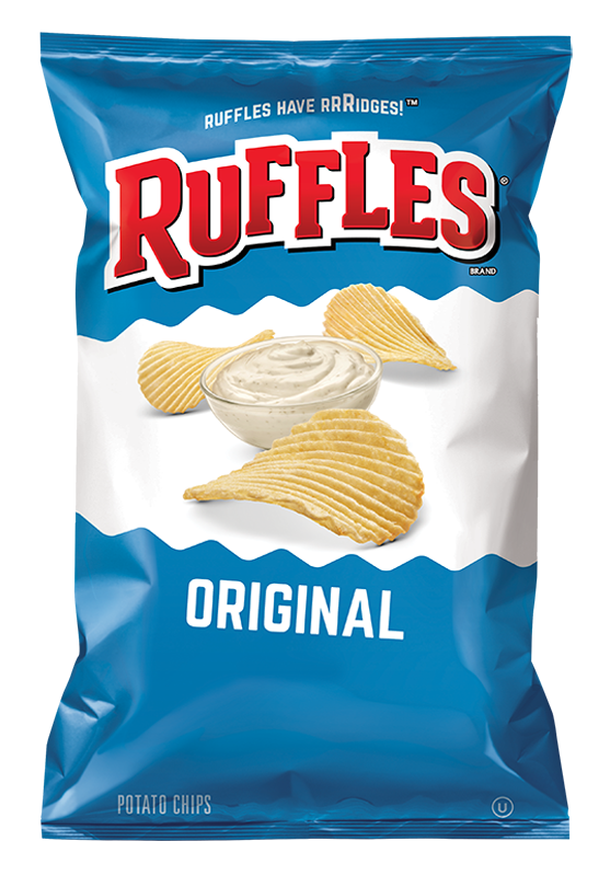 RUFFLES Original Potato Chips Ruffles RUFFLES Original Potato Chips Ruffles