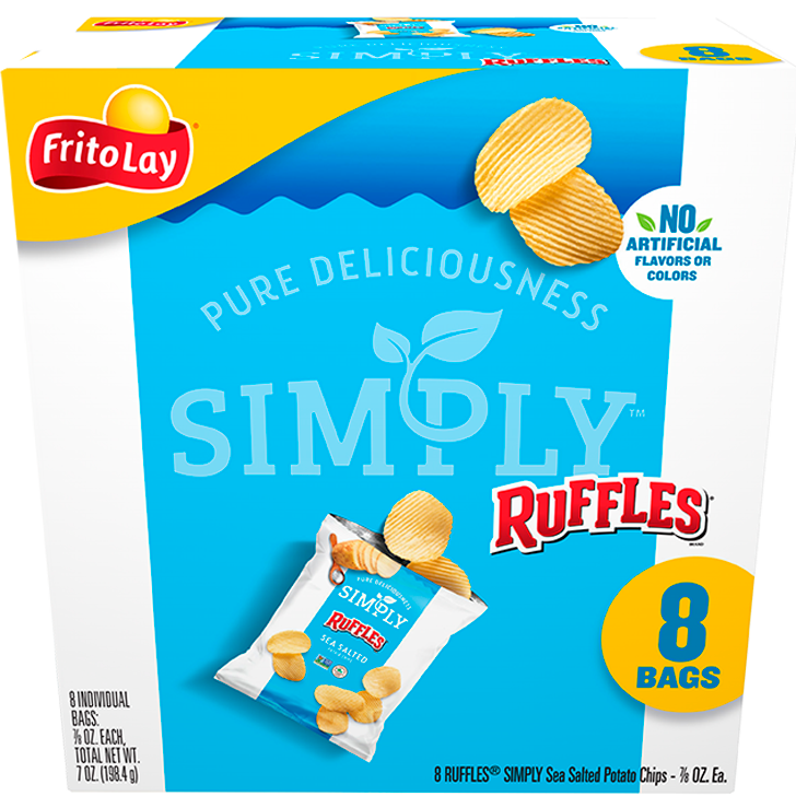  Ruffles All Dressed Salted Potato Chips 220g (2-Pack)