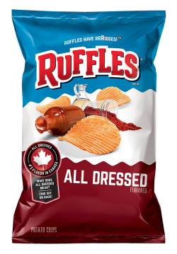RUFFLES® All Dressed Flavored Potato Chips